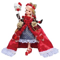 LiccA娃娃 Hello Kitty 50週年限定造型豪華版 LA91473 超萌行銷, 1個