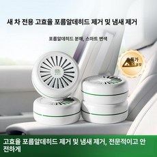 차량용 실내 자동차 냄새 제거 흡착 정화기 소형, 기본 색상, 4 박스