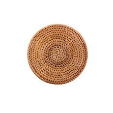 다세코 라탄 받침대 원형, 20cm, 1개