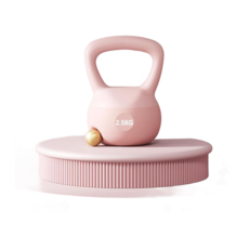 壺鈴 2.5KG 粉色 健身器材, 粉色2.5KG, 1套