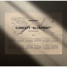 GOOPiMADE GOOPi 年曆 TH3 GOOPiMADE Calendar 登峰造極 一流的心 孤僻 年曆, 1個, 未來