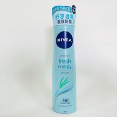 NIVEA 妮維雅 止汗爽身噴霧, 1個, 妮維雅止汗噴霧-清新舒涼, 150ml