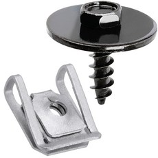 OAUTOO BMW 07149126886 07146951655 07-14-9-126-886 07-14-6-951-655용 범퍼 커버 펜더 라이너 스플래시 쉴드 나사 및 자, OAUTOO BMW 07149126886, 071469