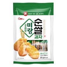 CW청우 순쌀과자 미랑 고소한맛 200gX1개 과자 간식 스낵 쌀과자 옛날과자, 1개, 200g