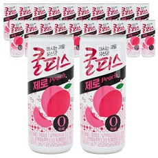 동원 쿨피스 제로 복숭아, 230ml, 24개