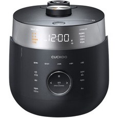 쿠쿠 2기압 트윈프레셔 마스터셰프 10인용 압력밥솥, CRP-LHTR1010FB, 블랙