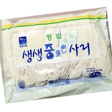 평화 중화면 사리 1.4kg 3개 건면 짜장
