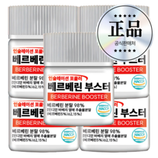 인포바디 인슐레이션 포뮬러 베르베린 부스터 베르베린분말 98% HACCP 인증, 5개, 30정