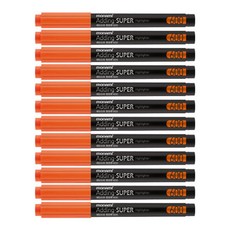 [모나미]-에딩슈퍼 형광펜 600, ORANGE, 12개