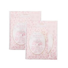 [ 1090789 ] 키티 키튼 레터 페이퍼 봉투 및 스티커 2팩 세트 (마이 멜로데이 - 복숭아), 마이 멜로디 - 피치