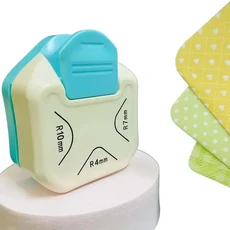 3인 1 코너 라운더 엠보싱 커터 DIY 사진 카드 명함 종이, 01 Corner Rounders