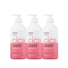 더마앤모어 시카 너리싱 컨디셔너, 600ml, 3개