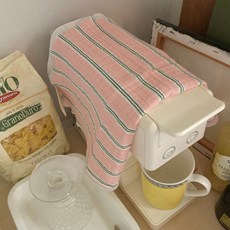 캔디라인 요루거즈 면행주 키친크로스, 1개, 캔디분홍