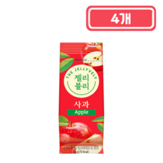 MDS)젤리블리사과, 4개, 60g