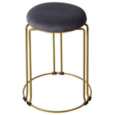 화장대 의자 쌓을수있는 식탁, 진그레이 벨벳 두껍고두꺼움