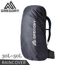 GREGORY 30L-50L 雨罩 熔岩黑, 1個, OS
