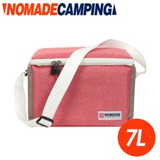 NOMADE 7L 純色肩背保冷袋, 粉