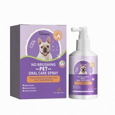 寵物口腔噴霧 寵物口腔除臭噴霧 寵物潔牙噴霧 狗潔牙 貓潔牙 貓咪潔牙 狗狗潔牙 寵物潔牙 潔牙 除臭, 1個, 50ml
