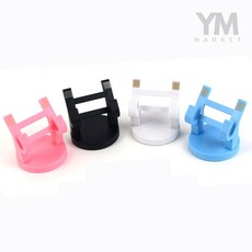 YM 360도 회전 다용도 거치대 명함꽃이, 블랙