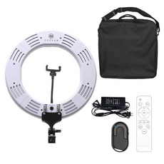 1인 방송 촬영 조명 링라이트 블루투스리모컨, 화이트 DH-LED14IN+블루투스리모컨, 1개