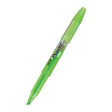 자바펜 파워라인 형광펜 오리지널, 연두, 12개입