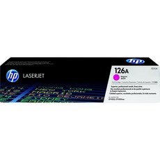HP 126A 碳粉匣, 紅色, 1個