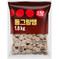 식자재왕 동그랑땡, 1.8kg, 3개