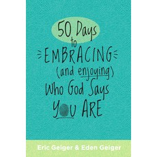 (영문도서)50 Days to Embracing (and Enjoying) Who God Says You Are Paperback, Wander, English, 9798400509599