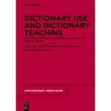 (영문도서) Dictionary Use and Dictionary Teaching Hardcover, de Gruyter, English, 9783111372297