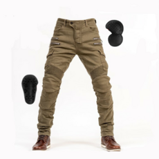 cade konty남자 오토바이 바지 고급보호대 포함 cade konty, 카키