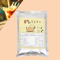 齊享茶香 台灣奶茶粉1KG裝 業務商用, 1個, 原味奶茶,超取店到店限4包