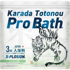 X-PLOSION 카라다 토토누 프로 배스(바디 준비 배스) 6.6파운드(3kg) 50일 공급