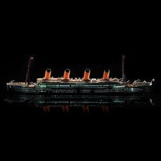 1/700 LED 타이타닉 호 컬러파츠 프라모델 모형 장식 키트, 1개
