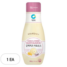 청정원 갈릭치즈 마요소스, 300g, 1개