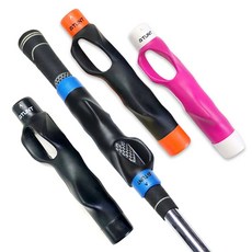 골프그립교정기 교정그립 골프연습용품 1개 기 그립 용품 골프 장비 연습 선물 채 dew+198Ph, 옐로우 1개