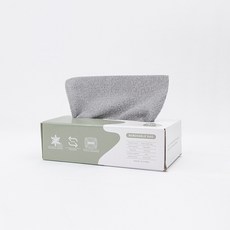 뽑기식 걸레 설거지 냄비 걸레 1 박스, 그레이, 20개