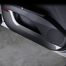 카스타 호환 그랜저 GN7 2열 도어커버 카본 몰딩, 01.1열 도어커버 2P-카본, 1열 도어커버 2P-카본, 도어