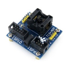 Enplas T13+ADPII AVR SOIC8 (208 mil) AVR 프로그래밍 어댑터 10핀 6핀 ISP, 1개