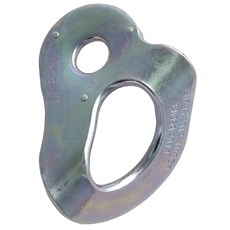 FIXE HANGER STEEL 鋼製耳片 10MM (三認證) 攀岩裝備, 銀色, 1個