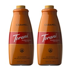 토라니 퓨어메이드 카라멜 소스, 1.89L, 2.5kg, 2개