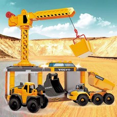 디키토이즈 볼보 건설 스테이션 플레이세트 080531, 상세페이지 참조, 1개