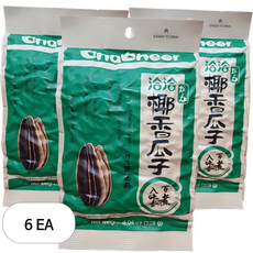 챠챠 해바라기씨 코코넛향, 228g, 6개