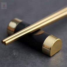 육프로컬렉션 수저 받침대 1P 젓가락받침대, 실버