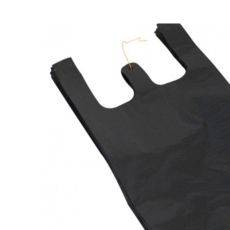 착한패키징 손잡이 비닐봉투검정 2호 (100매), 1개