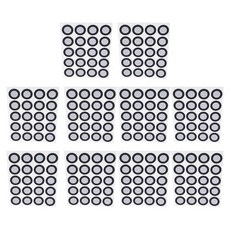 3D 스캐너용 3D 스캐닝 마커 3D 스캔용 3D 추적 도트 참조 포인트 마커 12mm ID 19mm OD 확산 반사 마커 시트 10장 200개 126301, 3D 스캐너용 3D 스캐닝 마커, 3D 스캔용 3D 추