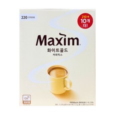 맥심 화이트골드 커피믹스, 11.7g, 220개입, 1개