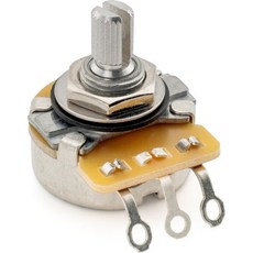 CTS 450 A250K 숏 스플릿 샤프트 1 4인치 10 오디오 테이퍼 포텐시오미터 일렉트릭 기타 베이스용 4개 세트 2589479