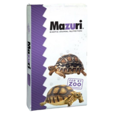 Mazuri 瑪滋力 烏龜飼料 陸龜 迷你大小乖乖 幼龜 象龜 草食蜥蜴蘇卡達豹龜櫻桃紅腿赫曼亞達, 1個