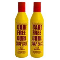 소프트신카슨 케어 프리 컬 스냅 백 컬 리스토어러, 2개, 237ml