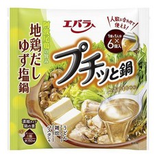 에바라 푸칫토 토종닭 우린 유자 소금 나베 6개입, 1개, 132g